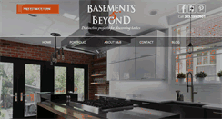 Desktop Screenshot of basementsandbeyond.com