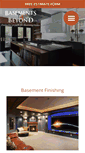 Mobile Screenshot of basementsandbeyond.com