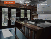 Tablet Screenshot of basementsandbeyond.com